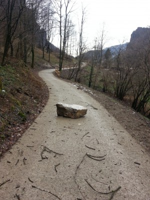 Ballabio ciclabile frana 2 febbraio 2014 (1)