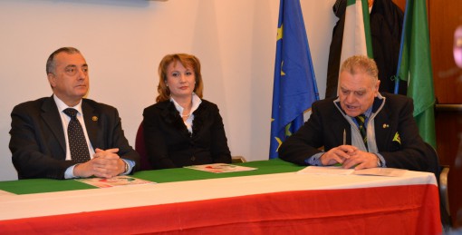 Da sx. Francini, D'Onofrio e Di Lelio