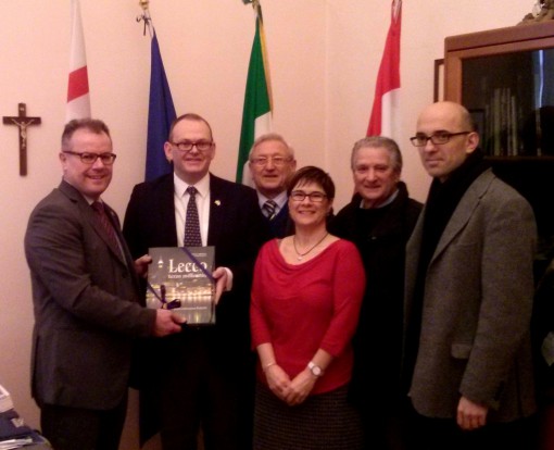 Il Sindaco di Lecco incontra  Red Deer Royals