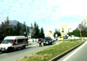 Incidente - pedone investito davanti alla Meridiana