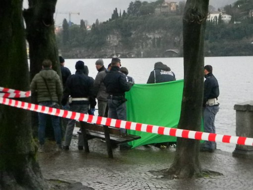 Lecco - febbraio 2014 - Cadavere lago (23)