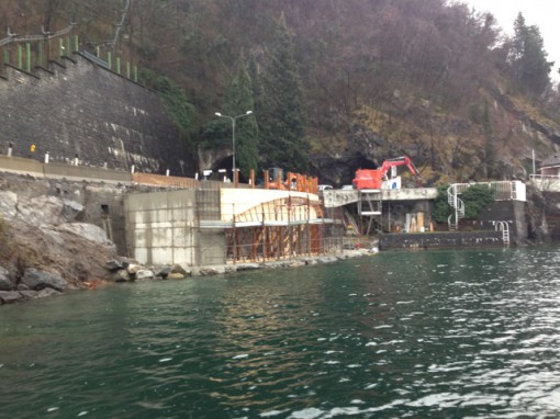 Perledo - Varenna cantiere malpensata