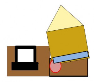 danni condominio via Cimabue