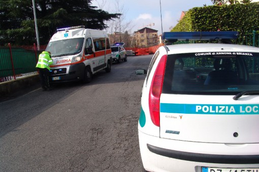 motociclista ferito oggiono (2)