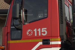 Vigili del Fuoco - intervento Castello Brianza (2)