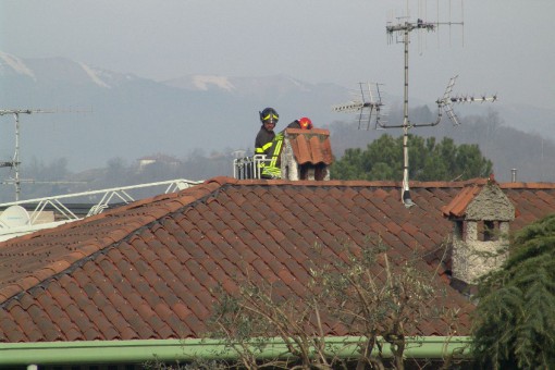 Vigili del Fuoco - intervento Castello Brianza (5)