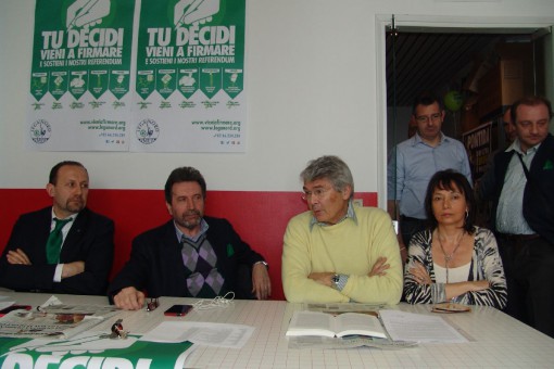 Confernza stampa Lega