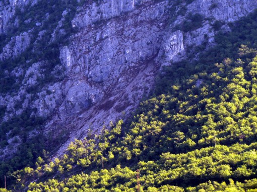 Frana San Martino - Rocciatori al lavoro (2)