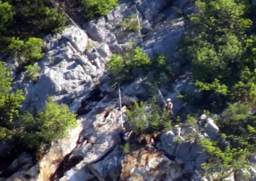 Frana San Martino - Rocciatori al lavoro (20)