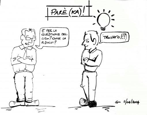 Vignetta lido pare