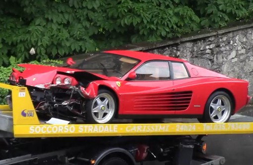 incidente ferrari maggianico