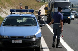 polizia stradale traffico