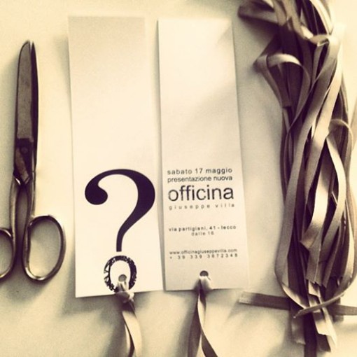invito a presentazione officina giuseppe villa