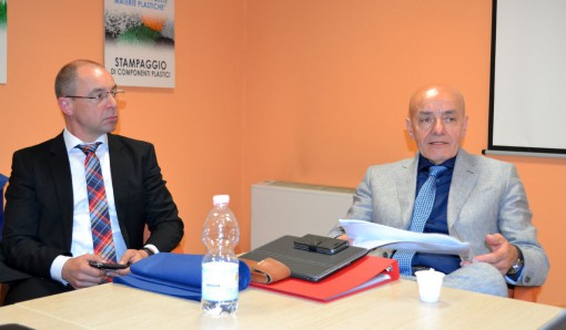 Alexander Gerfer (a sinistra) e Marco Crippa, amministratore delegato di Stelvio Kontek.
