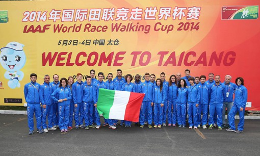 Nazionale coppa del mondo di marcia