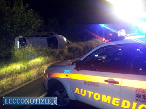 Olgiate Molgora ribaltamento ss briantea  (1)