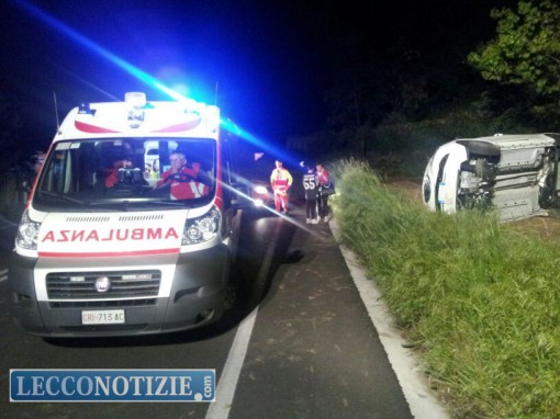 Olgiate Molgora ribaltamento ss briantea  (3)