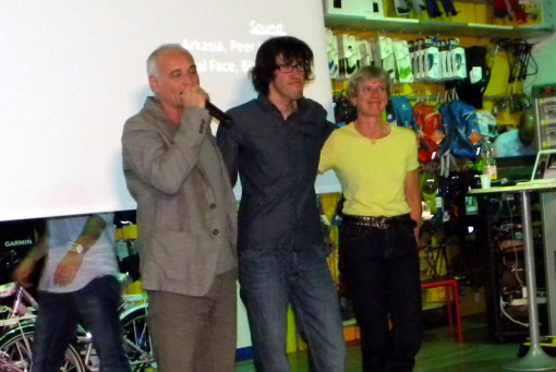 Pino Zamboni, Hansjorg Auer e Christine Kopp