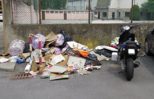 Rifiuti davanti badoni (3)