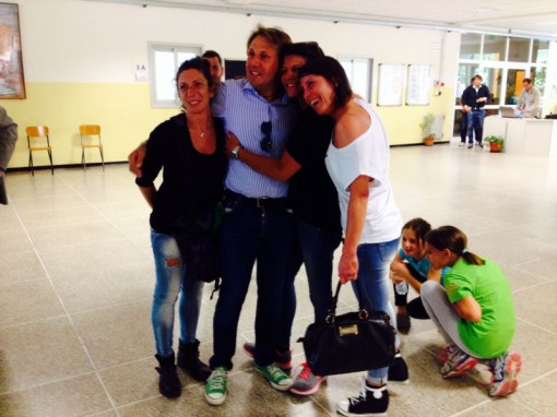 Roberto Paolo Ferrari festeggia