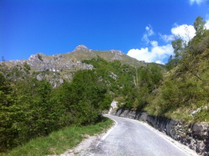 Il Due Mani visto dalla Forcella di Olino