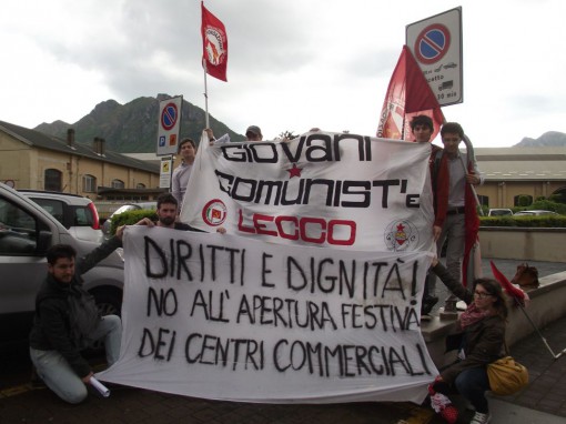 manifestazione giovani comunisti primo maggio 2014