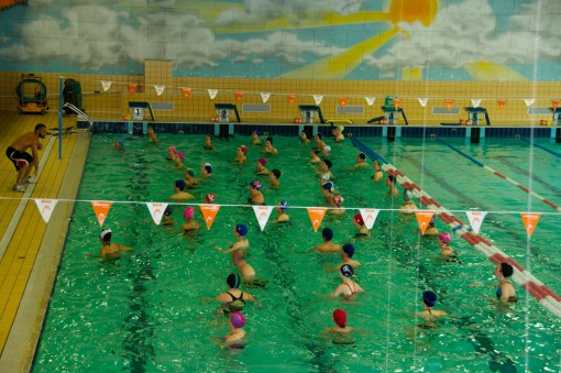 zumba piscina