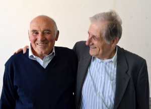 Gigi Alippi con Renato Frigerio.