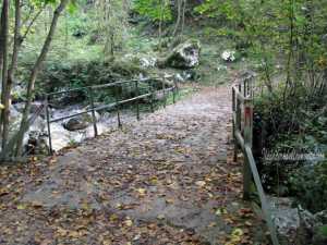 Il Ponte della Tenaglia, dove è stato rinvenuto il corpo - foto da: ilpiaceredellamontagna.it