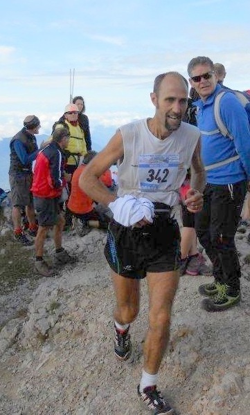 Silvano Micheli in azione in un'edizione della Zac Up.