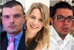 Christian My,  Giulia Panzeri e  Paolo Salvioni 