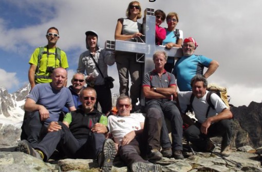 Il gruppo dei Gefo di Olginate, con loro  nella foto Stefano Piazzoni
