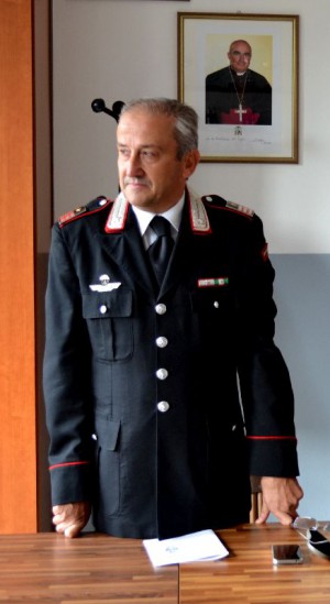 Il luogotenente Francesco Minniti.
