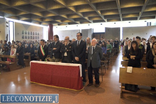 Da sinistra il sindaco Cesare Valsecchi, l'assessore alle Politiche Giovanili Massimo Tavola, l'assessore alla Cultura Luca Giovanni Valsecchi, il consigliere Aldo Valsecchi e il dottor De Franco