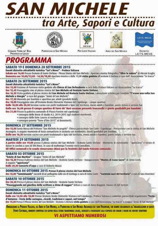 Festa di San michele_torre de busi