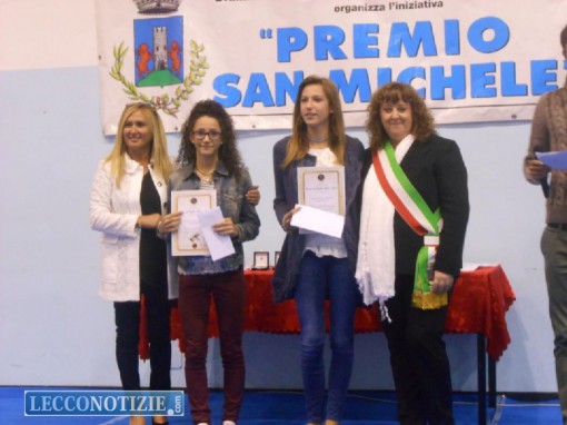 Le premiate Elisa Carenini e Beatrice Roncelli