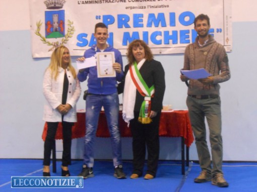 Il premiato Molteni Fabio