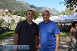 Il sindaco Mauri e l'assessore alla cultura Angelo Isella