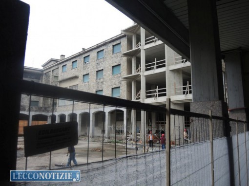 Il cantiere di Piazza Affari