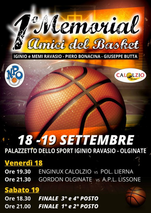 memorial amici del Basket