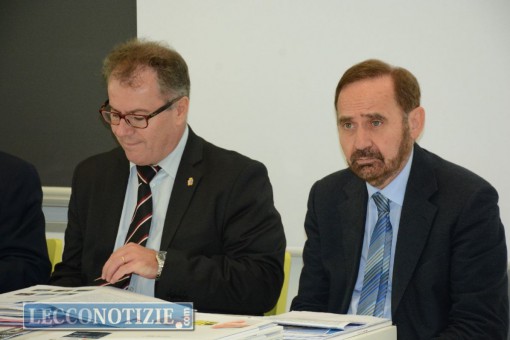 Il sindaco Brivio e l'avv. Priore