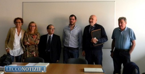 I responsabili del nuovo Ifts durante la presentazione del corso nelle aule del Fiocchi