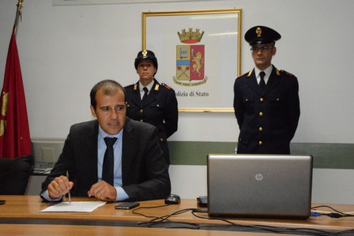 arcp Cadeddu, dirigente della Squadra obile spiega gli arresti