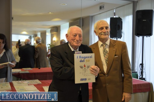 Da sinistra il dottor De Franco e Lionello Cattaneo