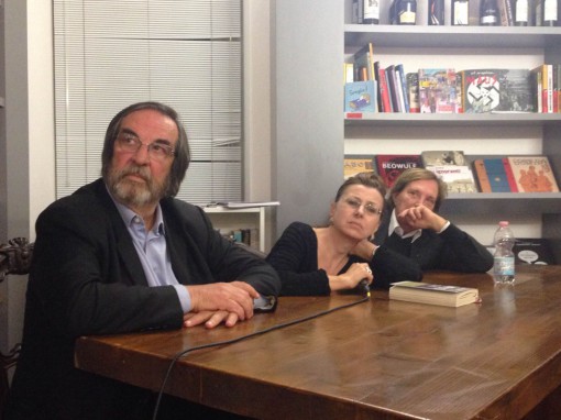 Sandro Provvisionato (a sx),  Stefania Limiti e Renzo Magosso