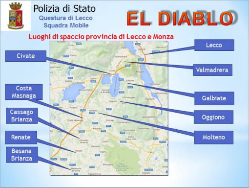 SPACCIO LECCO - DIABLO