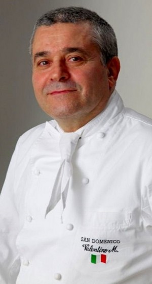 Valentino Marcattilii, chef del Ristorante San Domenico di Imola.