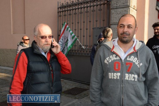 Mauro Castelli (Fiom) ed Emilio Castelli (Fim)