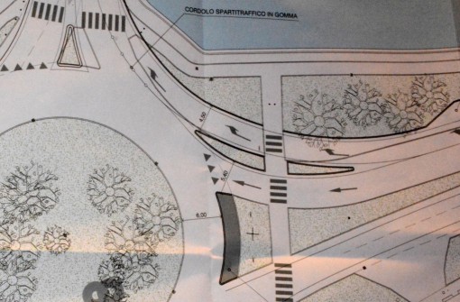 corsia ingresso ponte nuovo