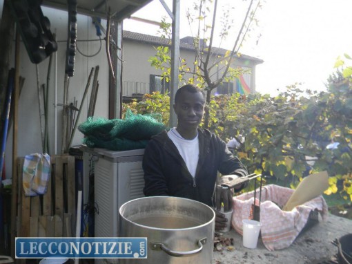 La festa nella corte della Casa sul Pozzo